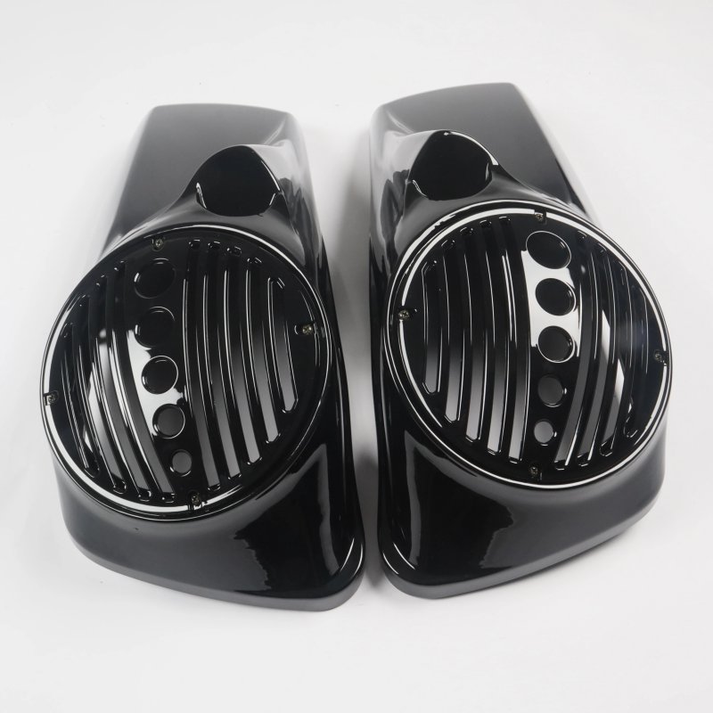 China Factory 8 Inch Black for  2014-Up Touring Models Speaker Lids